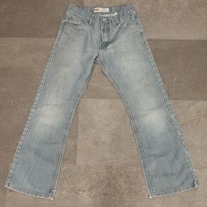 Levi's 527 boot cut jeans size 27x29, 18 slim